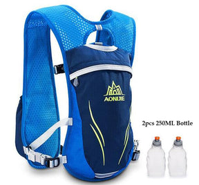 AONIJIE Running Marathon Hydration Nylon 5.5L Outdoor Running Bags Hiking Backpack Vest Marathon Cycling Backpack