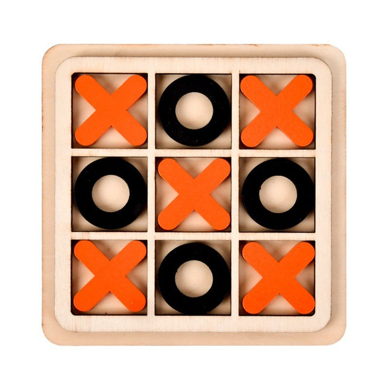 XO Triple Wells Chess Children's Early Education, Puzzle, Entertainment, Leisure Games, Board Games, Building Block Toys