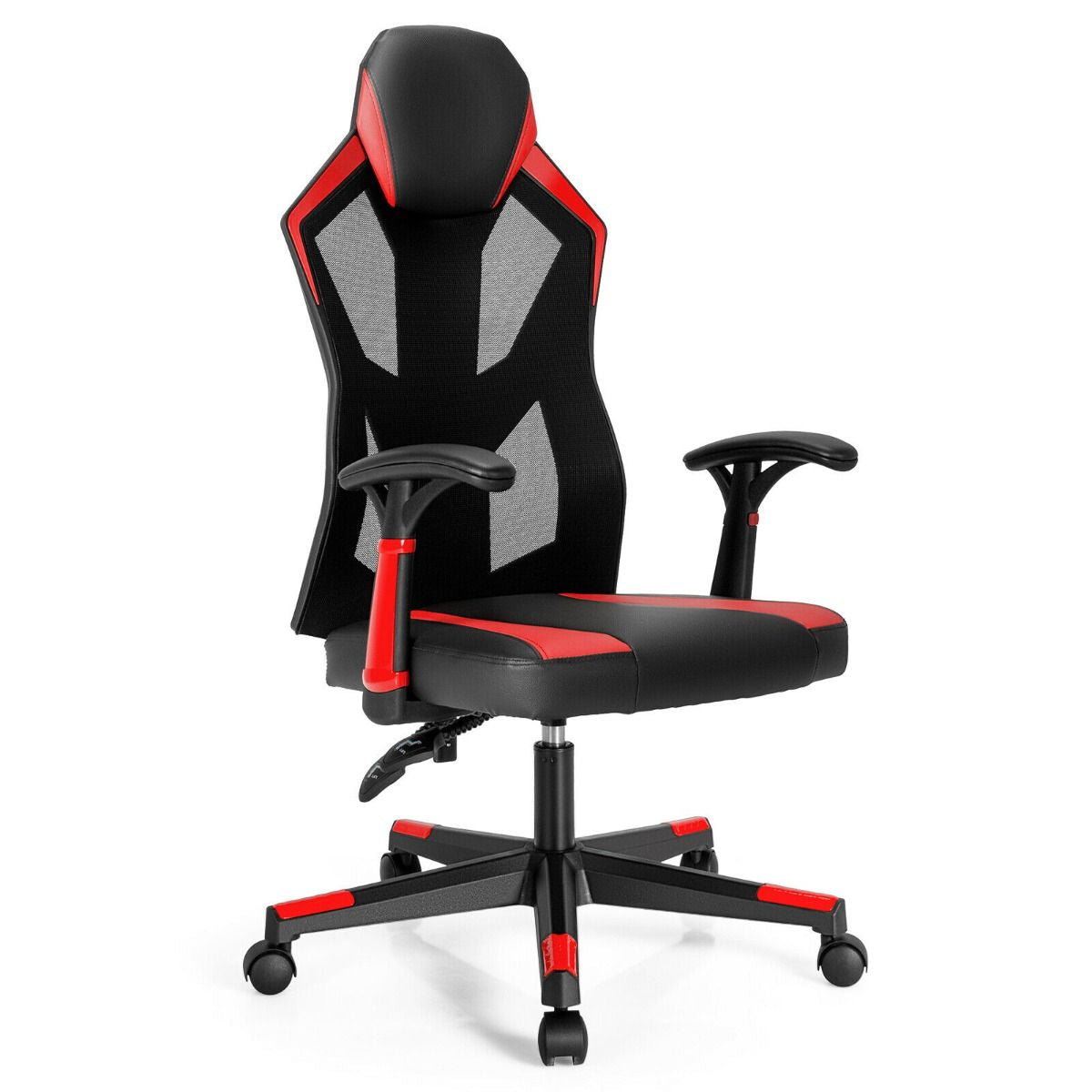 Racing Style Gaming Chair with Adjustable Back Height