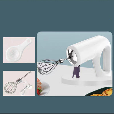 Electric Egg Beater Handheld Household Egg White Cream Automatic Beater Small Coffee Mixer Mini Egg Beater