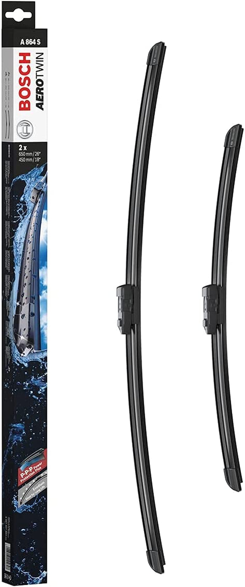 Wiper Blade Aerotwin A864S, Length: 650Mm/450Mm − Set of Front Wiper Blades