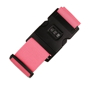 Locking TSA Luggage Strap Straight Suitcase Fixed Binding Belt For Travel_7