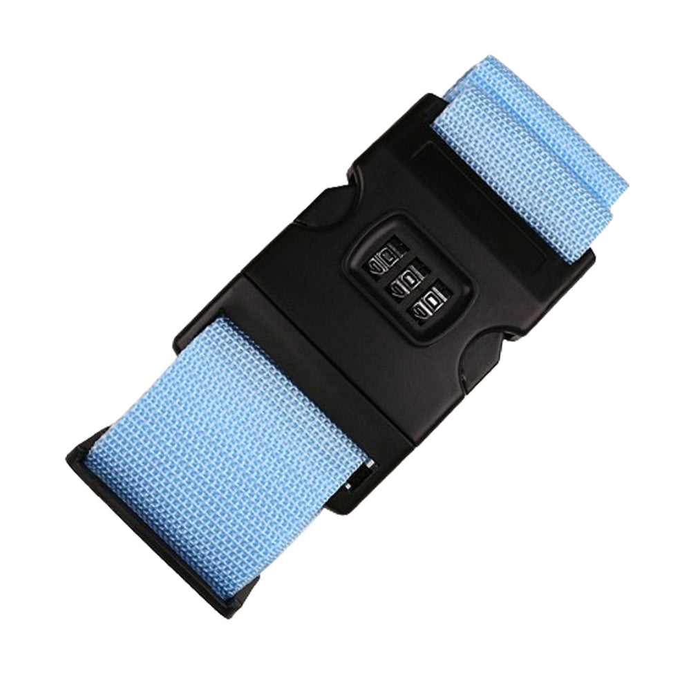 Locking TSA Luggage Strap Straight Suitcase Fixed Binding Belt For Travel_9