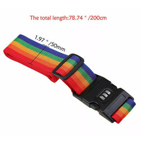 Locking TSA Luggage Strap Straight Suitcase Fixed Binding Belt For Travel_27