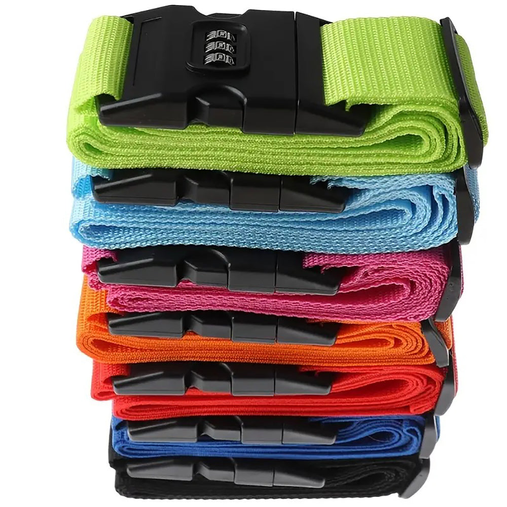 Locking TSA Luggage Strap Straight Suitcase Fixed Binding Belt For Travel_18