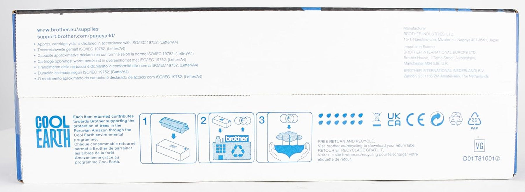 TN-2410 Toner Cartridge, Black, Single Pack, Standard Yield, Includes 1 X Toner Cartridge,  Genuine Supplies