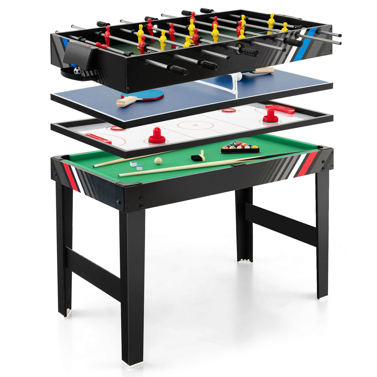 125 Cm Combination Multi-Game Table