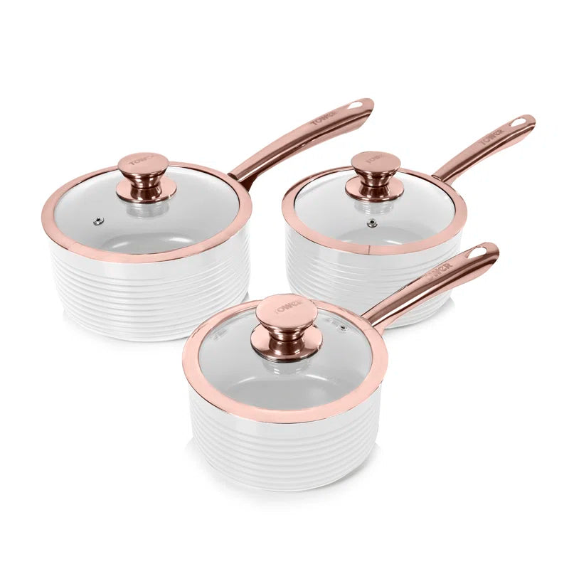 6 - Piece Non-Stick Aluminium Cookware Set