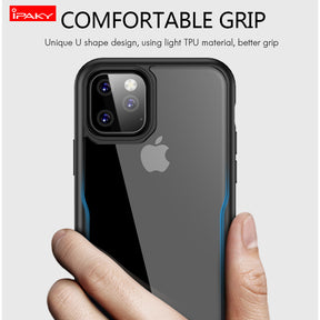 Applicable to Apple 11 mobile phone shell new iphone11 6.1 protective cover shatter-resistant 6.5 lanyard transparent soft shell