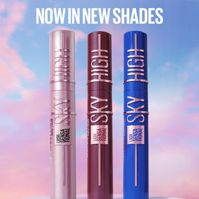 New York Lash Sensational Sky High Mascara, Volumising & Lengthening Mascara, Washable Flake-Free Formula Infused with Bamboo Extract & Fibres, 7 Ml, Shade: 01, Black