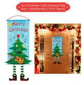 Garland Merry Christmas Decor for Home Cristmas Decor Navidad Christma Ornaments Christmas Door Xmas Happy New Year