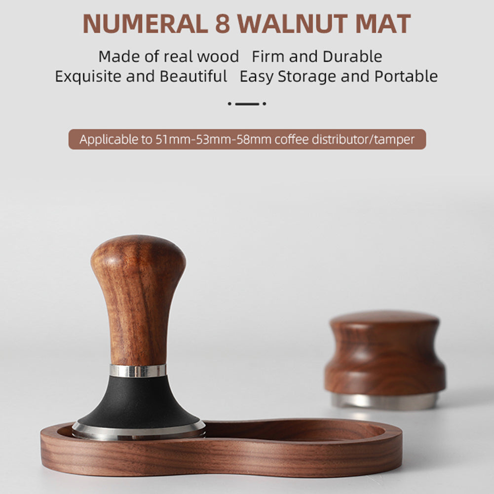 Walnut Round Base Pressing Hammer Storage Rack
