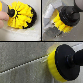 Power Scrubber Brush Set for Bathroom Car | Drill Scrubber Brush