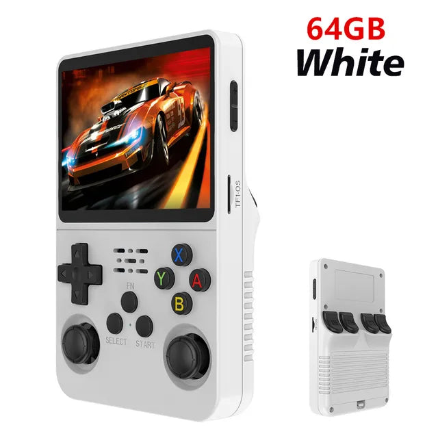 R36S Retro Handheld Video Game Console Linux System 3.5 Inch IPS Screen Portable Pocket Video Player 128GB Games Boy Gift