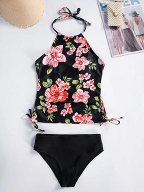 Swimwear Swimwear New Split Bikini Swimwear Sexy European and American Bikini Women Bikibi Sleeveless Swimwear Women's Swimwear