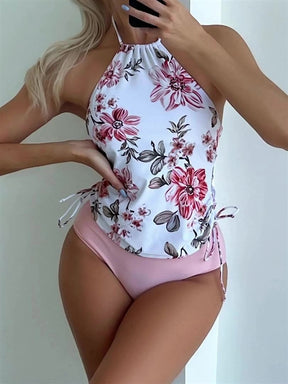 Swimwear Swimwear New Split Bikini Swimwear Sexy European and American Bikini Women Bikibi Sleeveless Swimwear Women's Swimwear