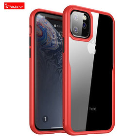 Applicable to Apple 11 mobile phone shell new iphone11 6.1 protective cover shatter-resistant 6.5 lanyard transparent soft shell