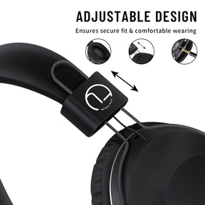 B863 Wireless Headset Bluetooth Headset Long Life Illuminated Music Headset Folding Storage