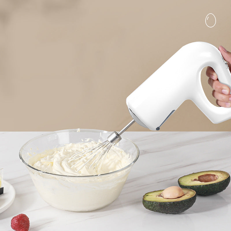Electric Egg Beater Handheld Household Egg White Cream Automatic Beater Small Coffee Mixer Mini Egg Beater