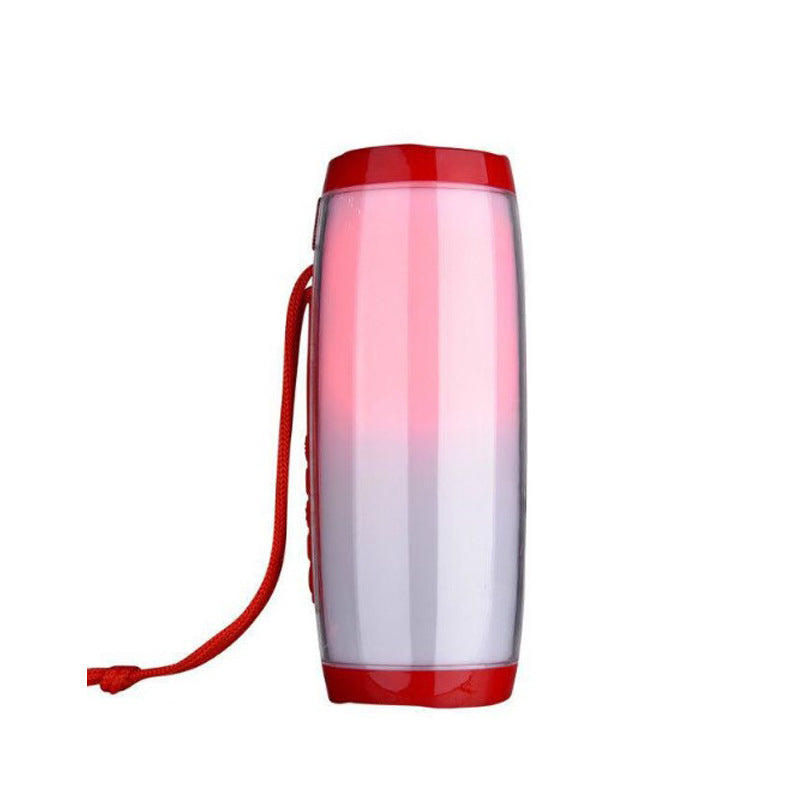 TG157 Colorful Bluetooth Speaker Outdoor Portable Colorful Light Card Creative LED Light Audio