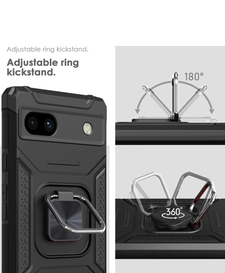 Honeyview Case For Google Pixel 6A Black