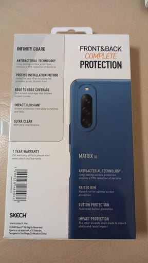 Skech Matrix SE & Infinity Guard Bundle Clear Sony Xperia L4 Case Cover