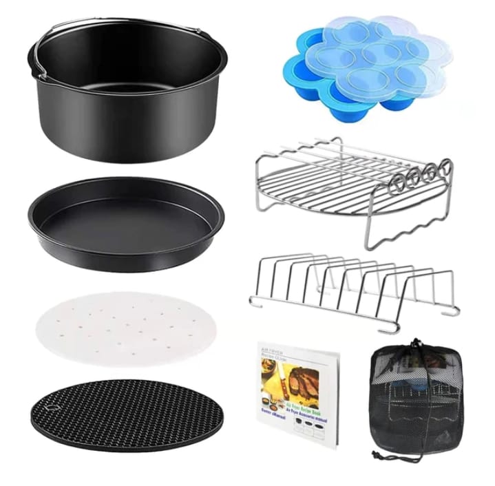 Air Fryer Accessories Compatible For Air Fryer, COSORI And Deluxe