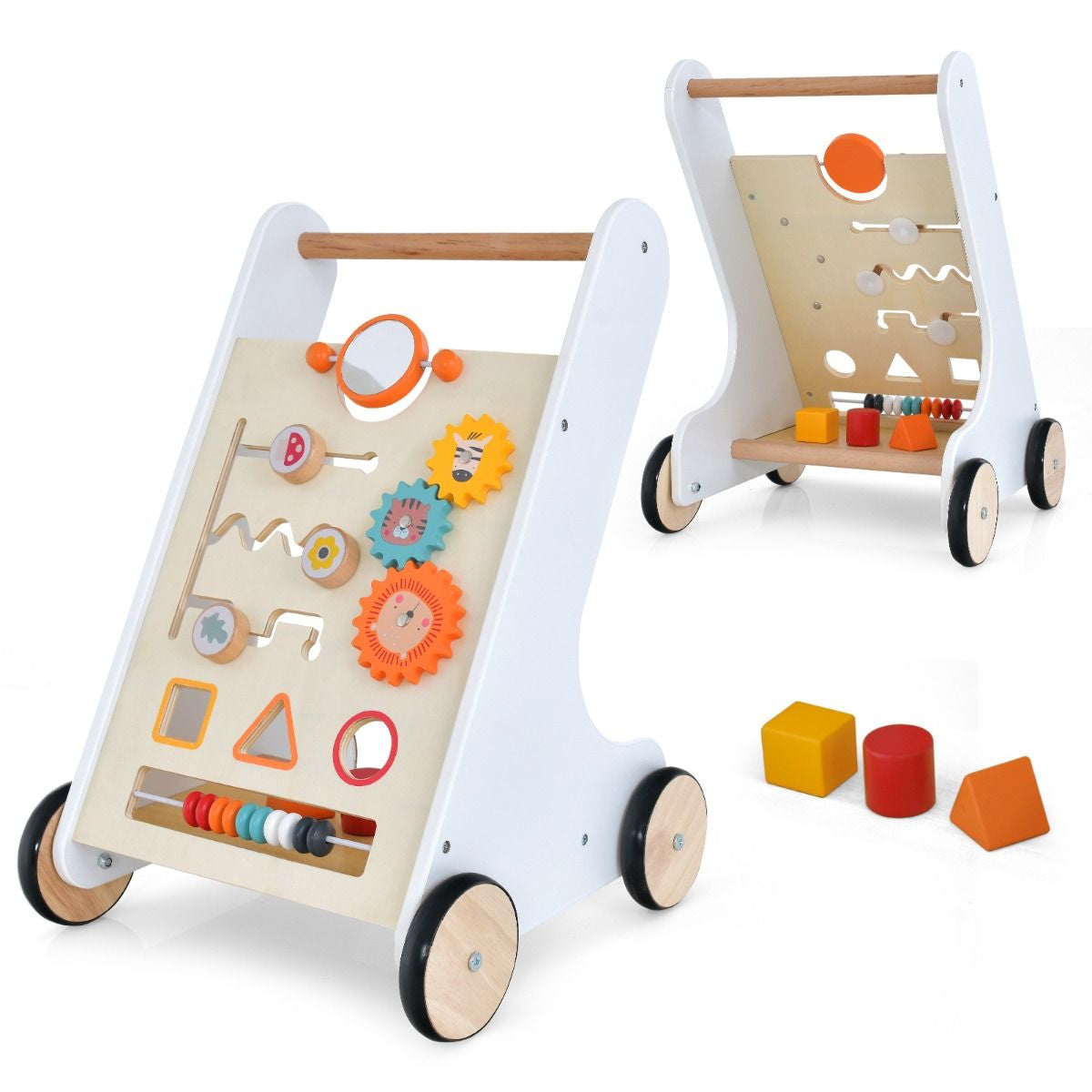 Push and Pull Learning Activity Walker with Shape Sorter