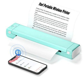 Portable Wireless Printer Bluetooth Phone Printer for Home Use A4 Mobile Printer