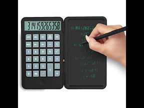 12-Digit Desktop Calculator with LCD Writing Screen- USB Charging