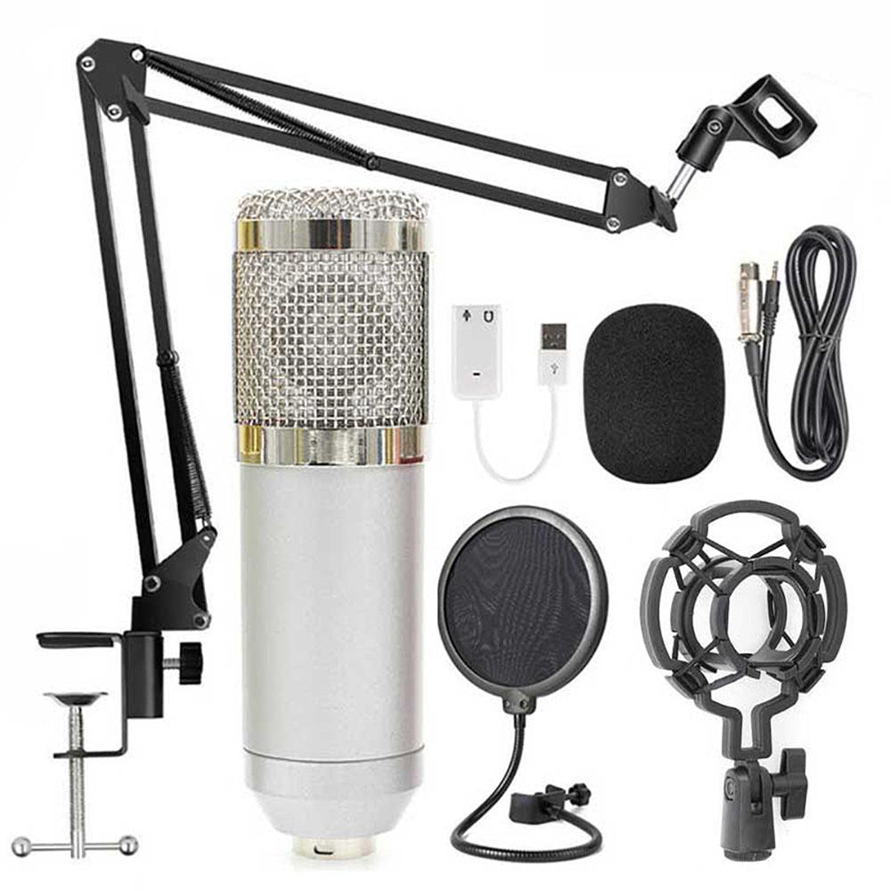 Karaoke Microphone BM-800 Studio Condenser Microphone for Broadcasting, Singing and Recording_12