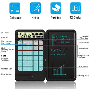 12-Digit Desktop Calculator with LCD Writing Screen- USB Charging_11