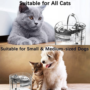 USB Interface Automatic Induction Pet Drinking Water Fountain_9