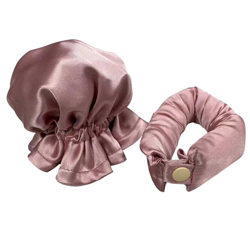 Heatless Hair Curler Bun Bons Hair Rollers with Cap_0