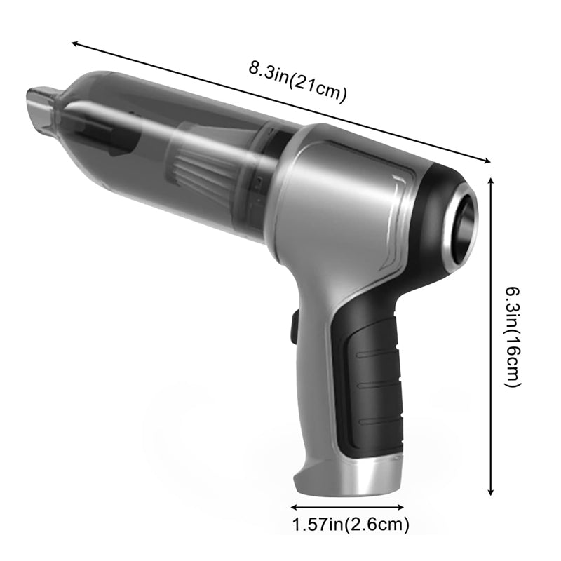 Brushless Strong Suction Wireless Car Vacuum Cleaner- USB Charging_1