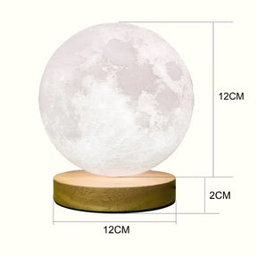 16 Colors Floating and Spinning LED 3D Moon Indoor Night Lamp_2