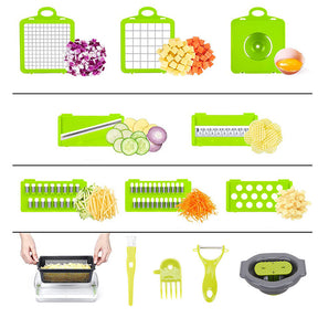 22 in 1 Vegetable Slicer Mandolin Cutter Kitchen Tools and Accessories_13