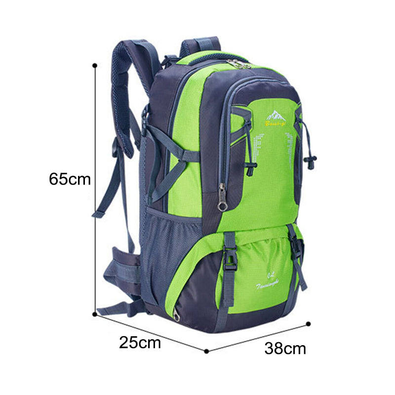60L Waterproof Lightweight Large Capacity Camping and Travel Backpack_2